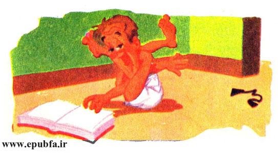 بهزودی به کمک کتاب، یاد گرفت که چگونه دستها و پاهای خودش را به شکلهای عجیبوغریب به هم بپیچد.